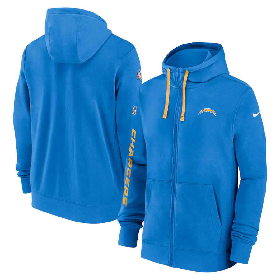 Men Los Angeles Chargers light blue 2024 Nike NFL Hoodie
